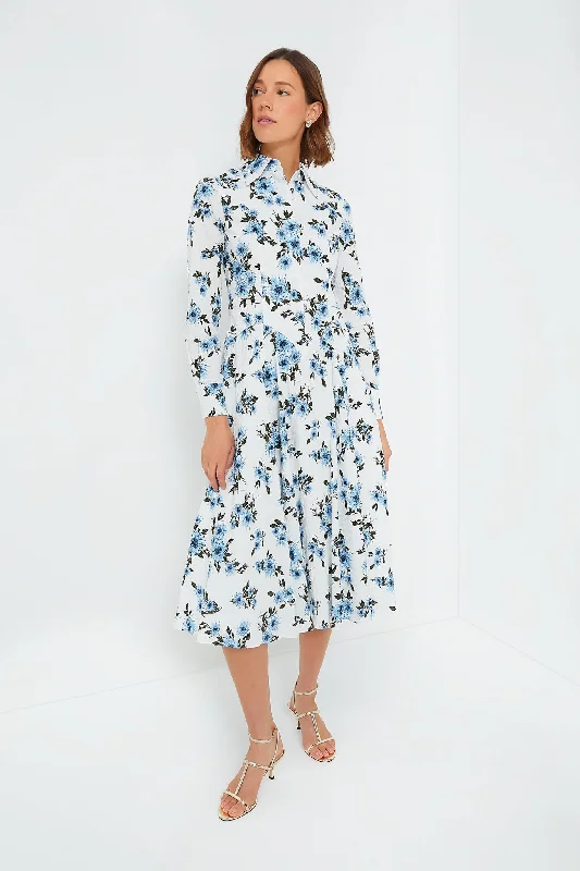 Small Dahlia Baby Blue Jancine Dress