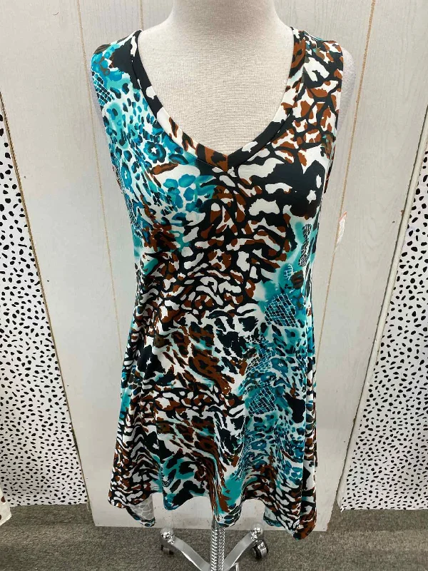 Teal Womens Size 6 Dress