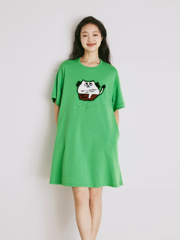 U-Cat Crochet Dress
