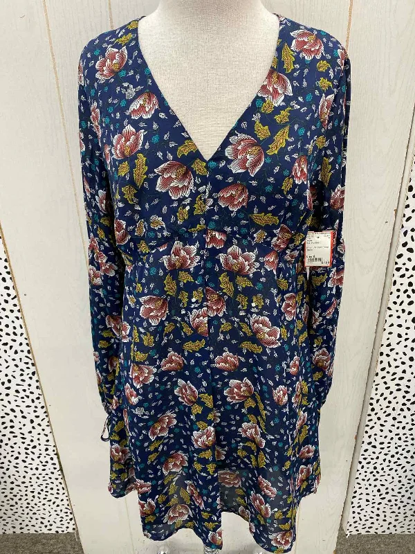 Umgee Blue Womens Size 6 Dress