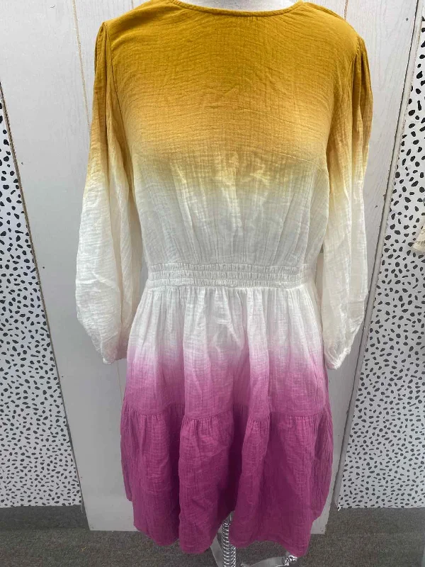 Universal Thread Mustard Womens Size 10 Dress