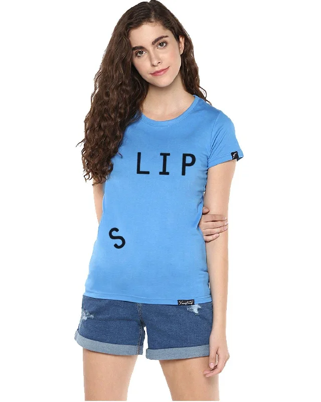 Womens Half Sleeve Slip Printed Blue Color Tshirts Chenille Blend Fleece Blend Nylon Blend Womens Half Sleeve Slip Printed Blue Color Tshirts Chenille Blend Fleece Blend Nylon Blend