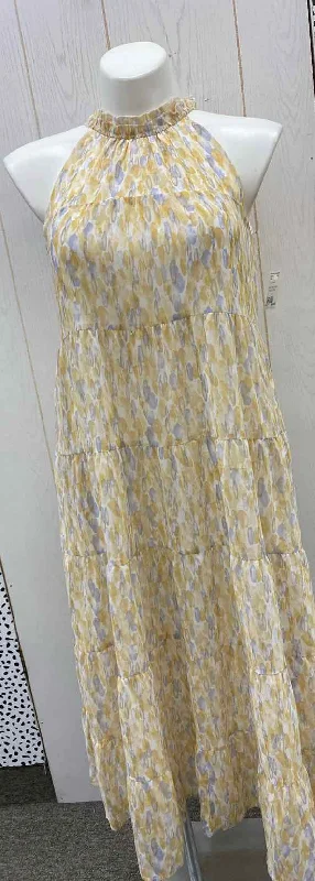 Yellow Womens Size 10/12 Dress